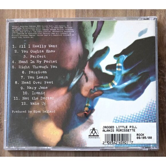 Alanis Morissette : Jagged Little Pill CD (1995) - Picture 4 of 4